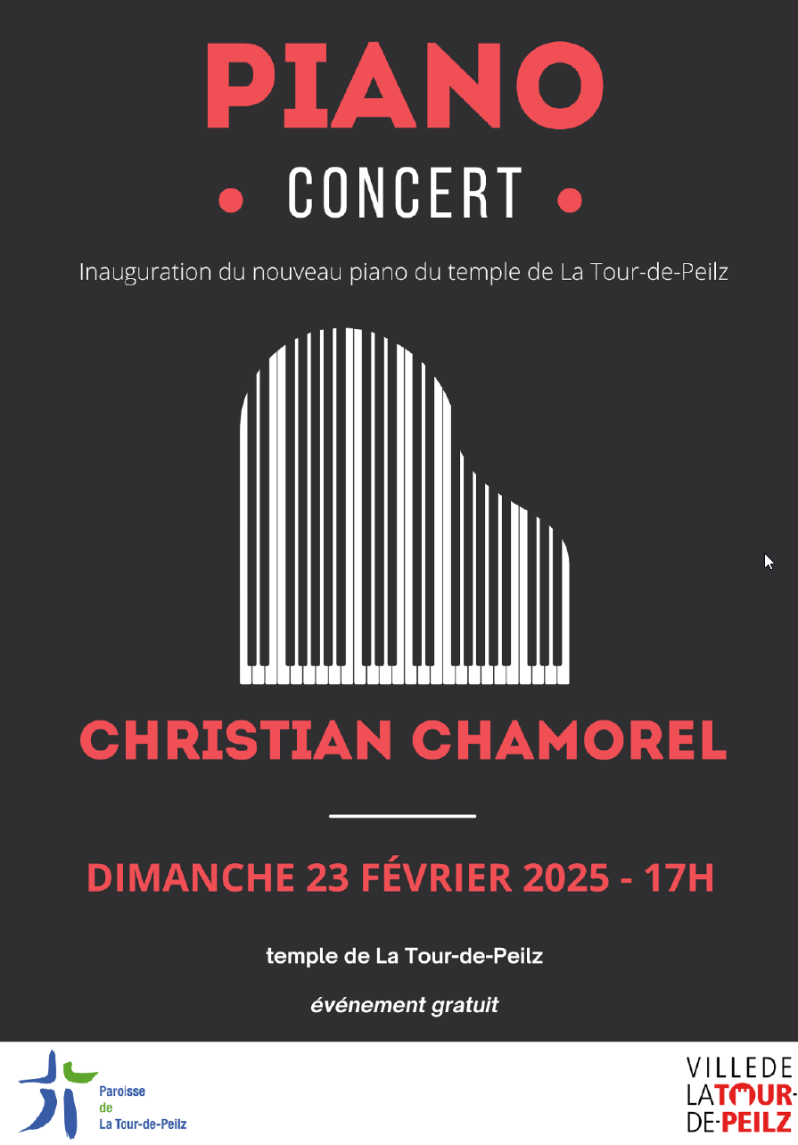 Concert du pianiste Christian Chamorel