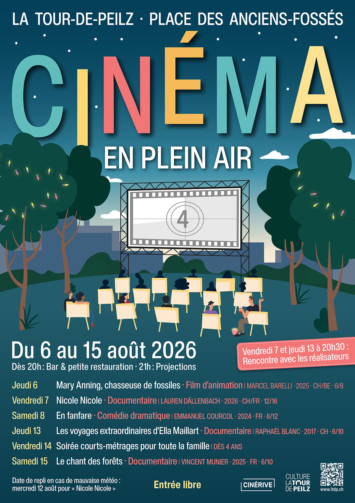 Cinéma en plein air 
