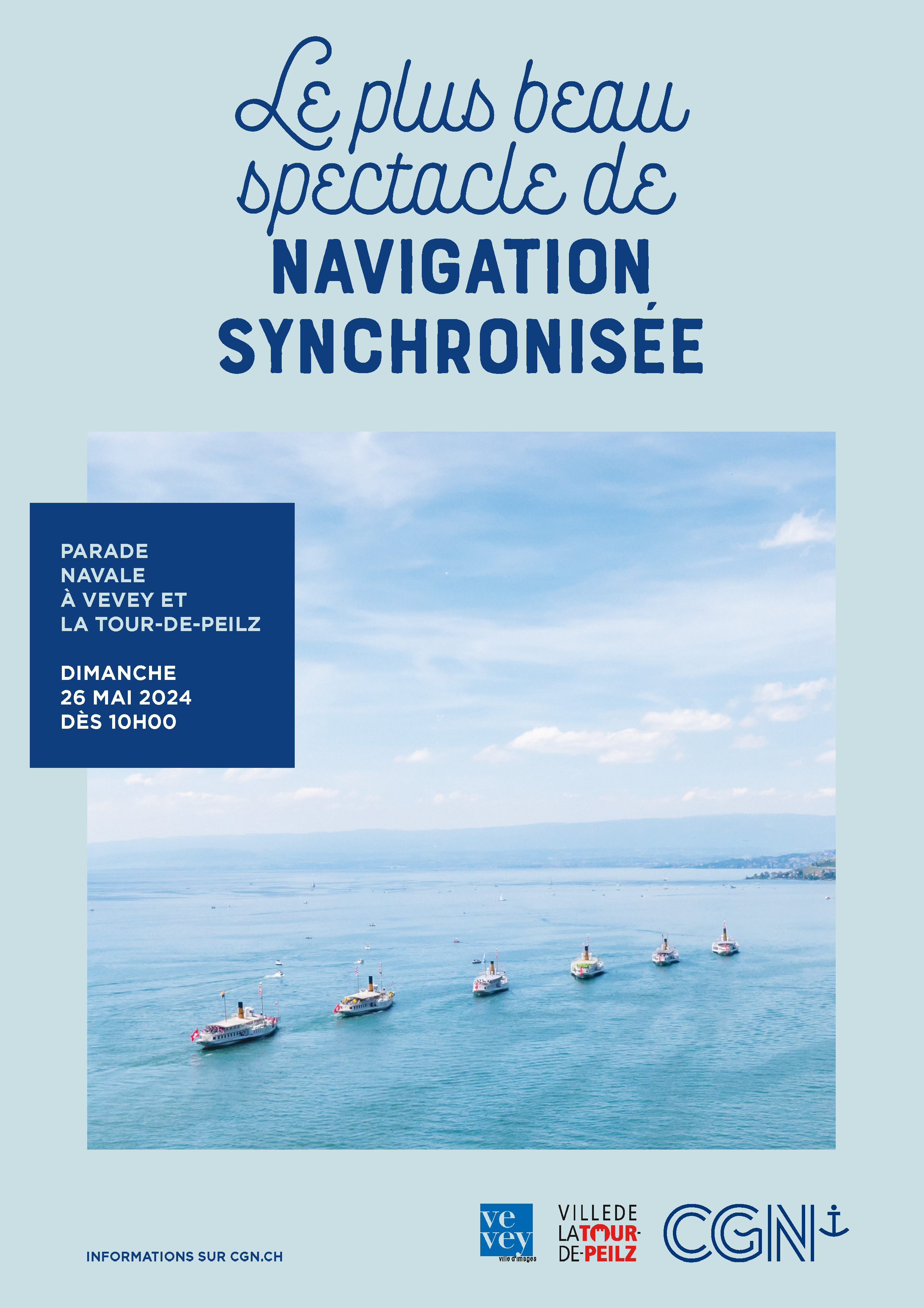 Parade navale de la CGN