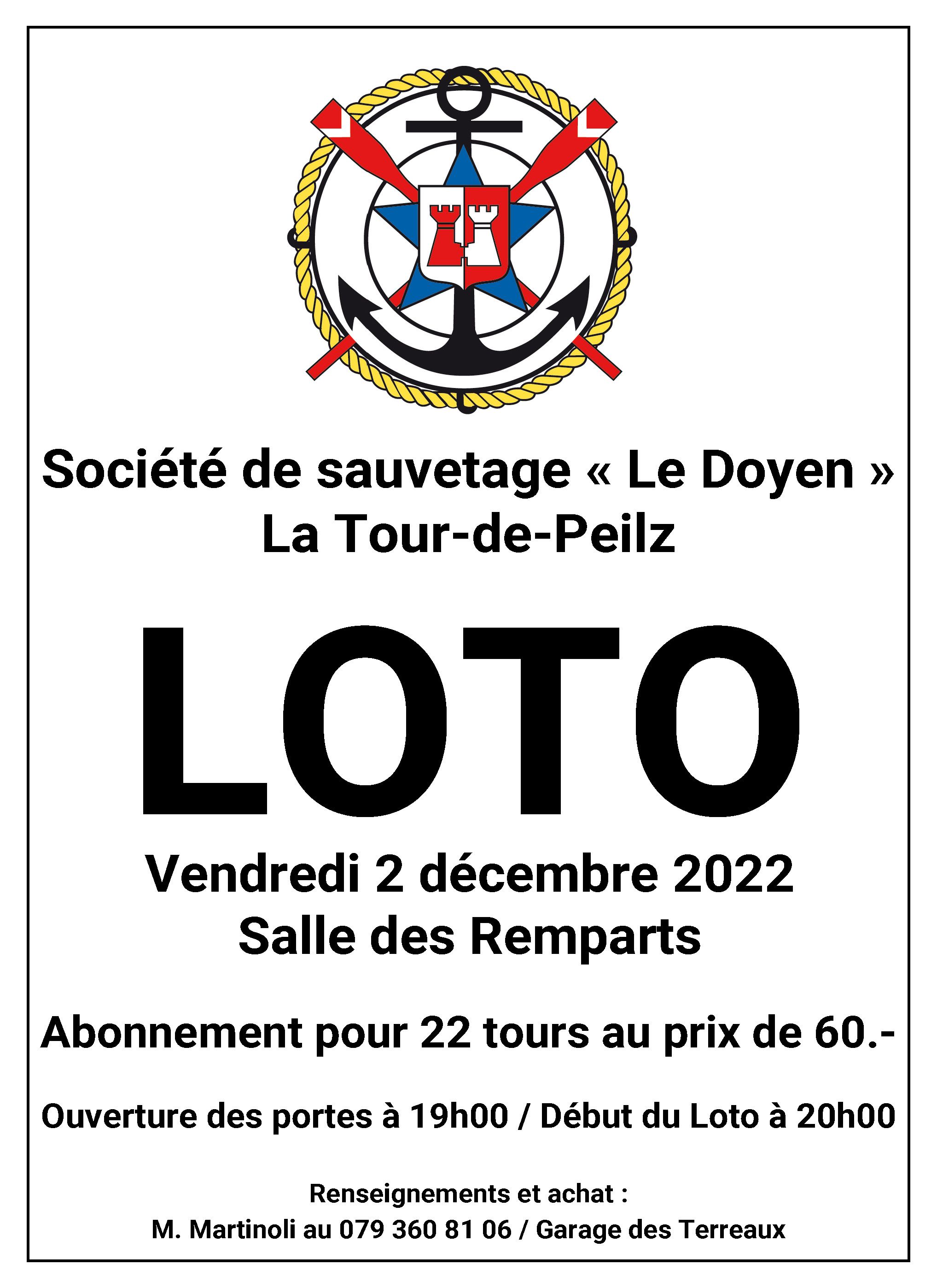 Grand Loto du Doyen 2022