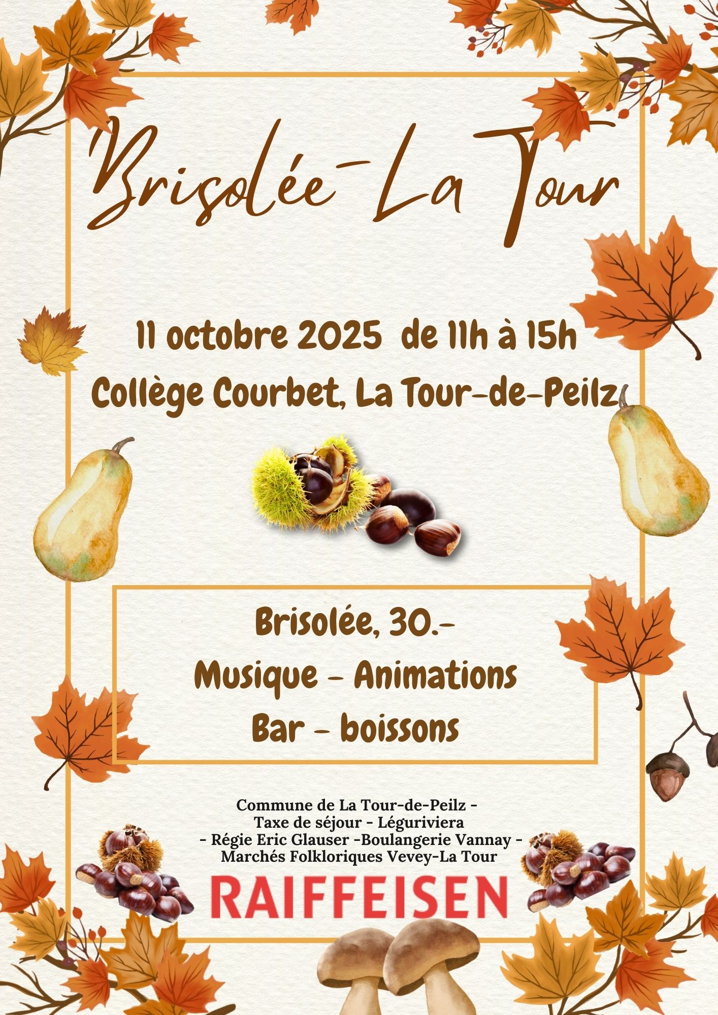 Brisolée d’automne