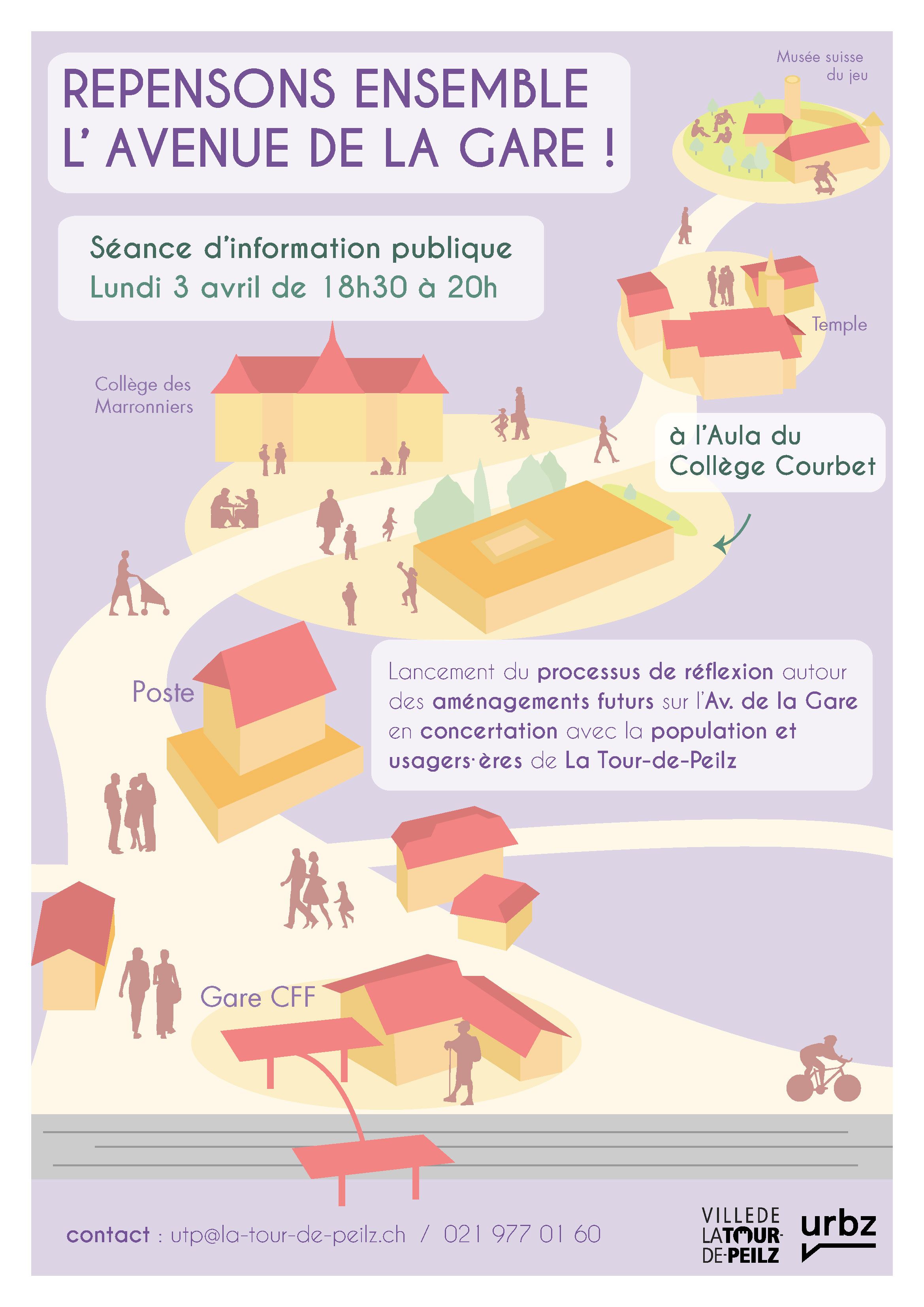 REPENSONS ENSEMBLE L'AVENUE DE LA GARE 