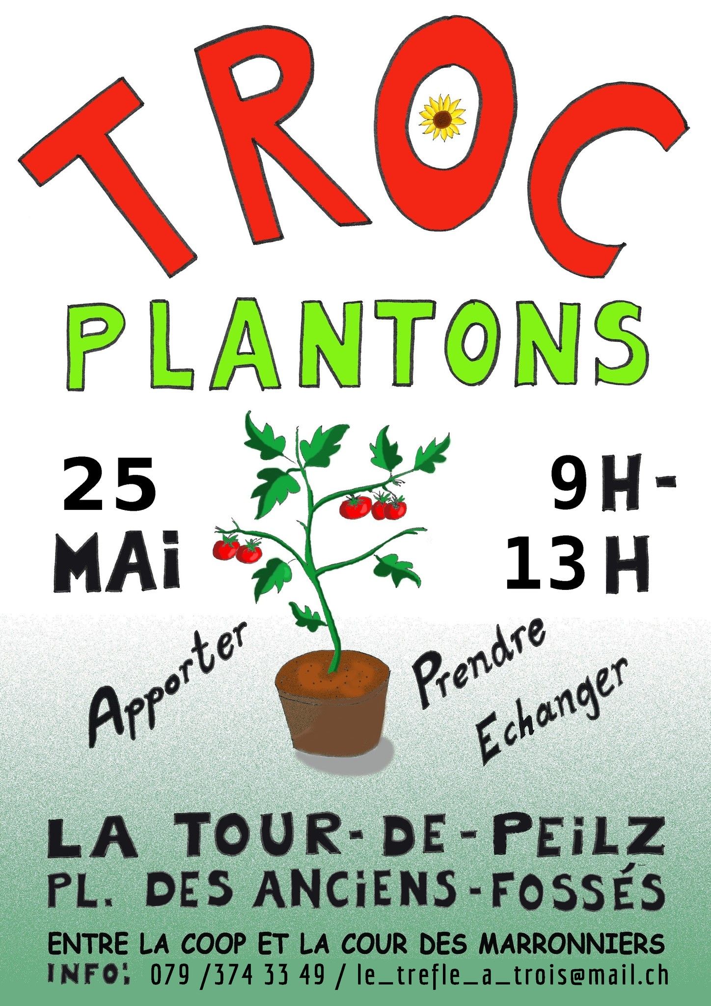 Troc de plantons