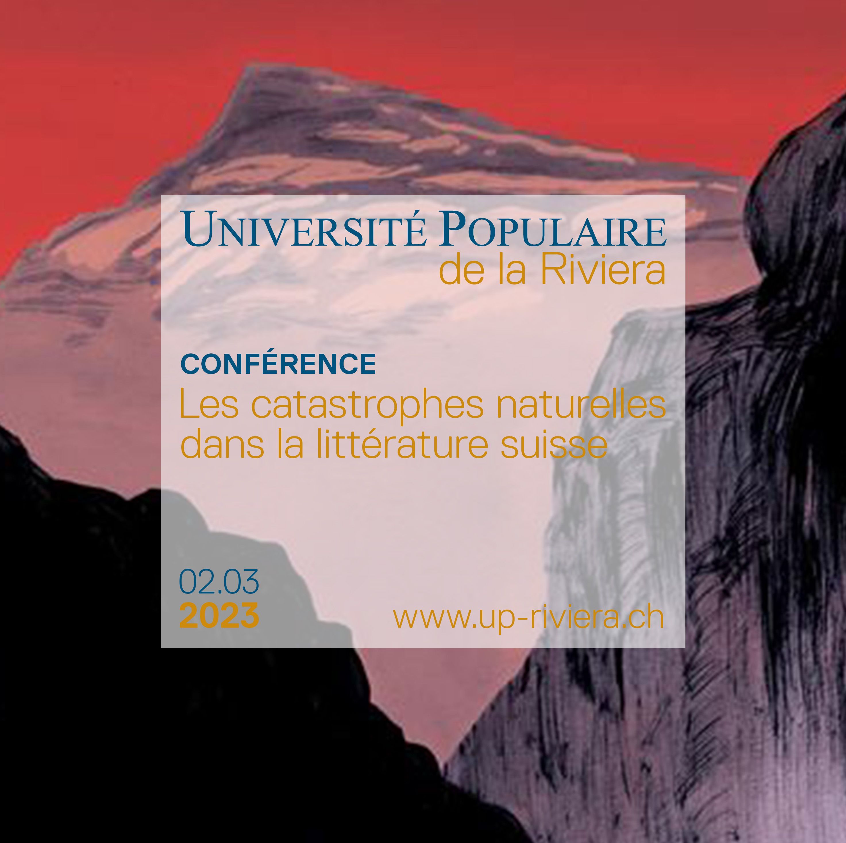 Les catastrophes naturelles dans la littérature suisse