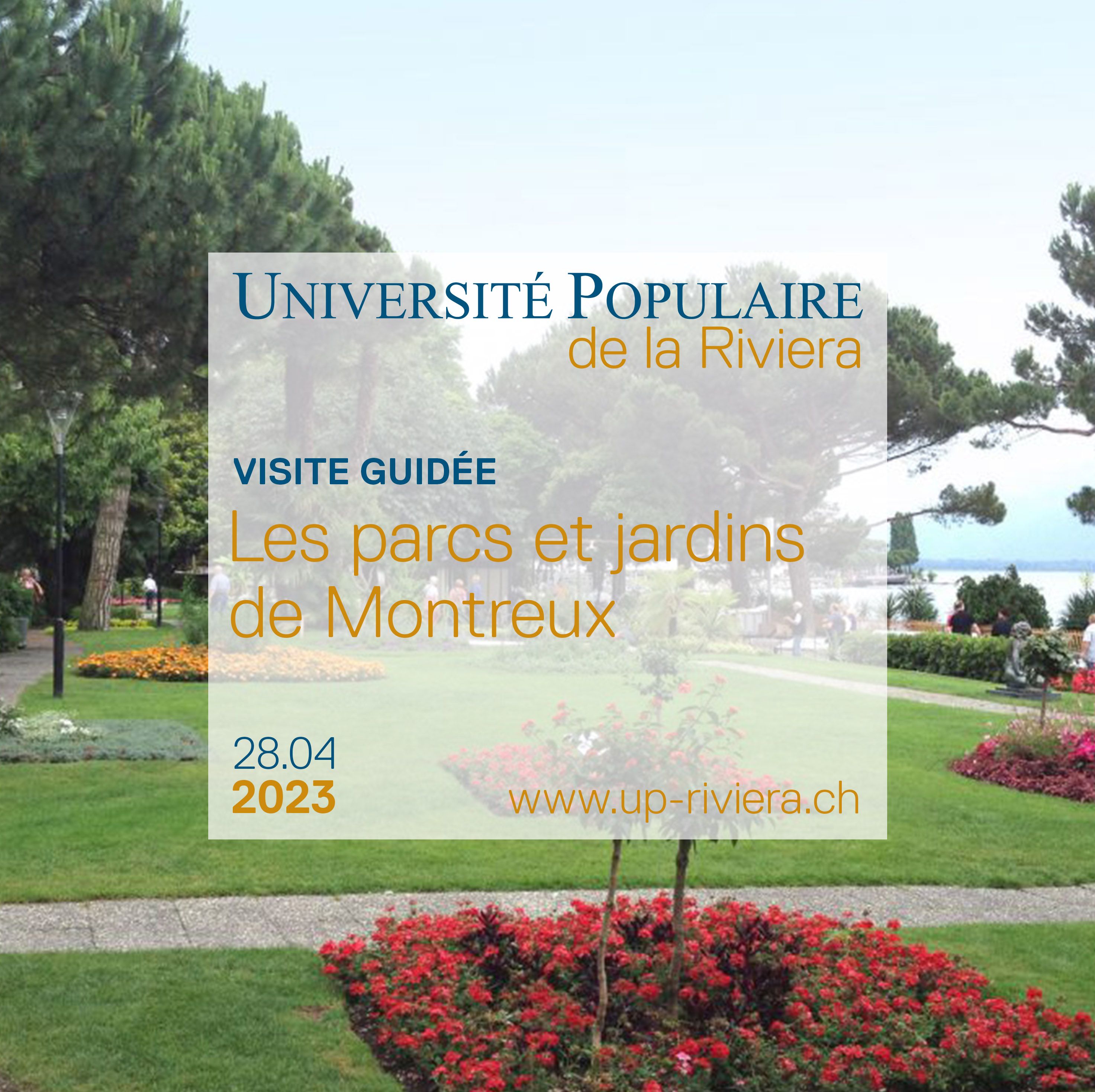 Les parcs et jardins fleuris de la commune de Montreux