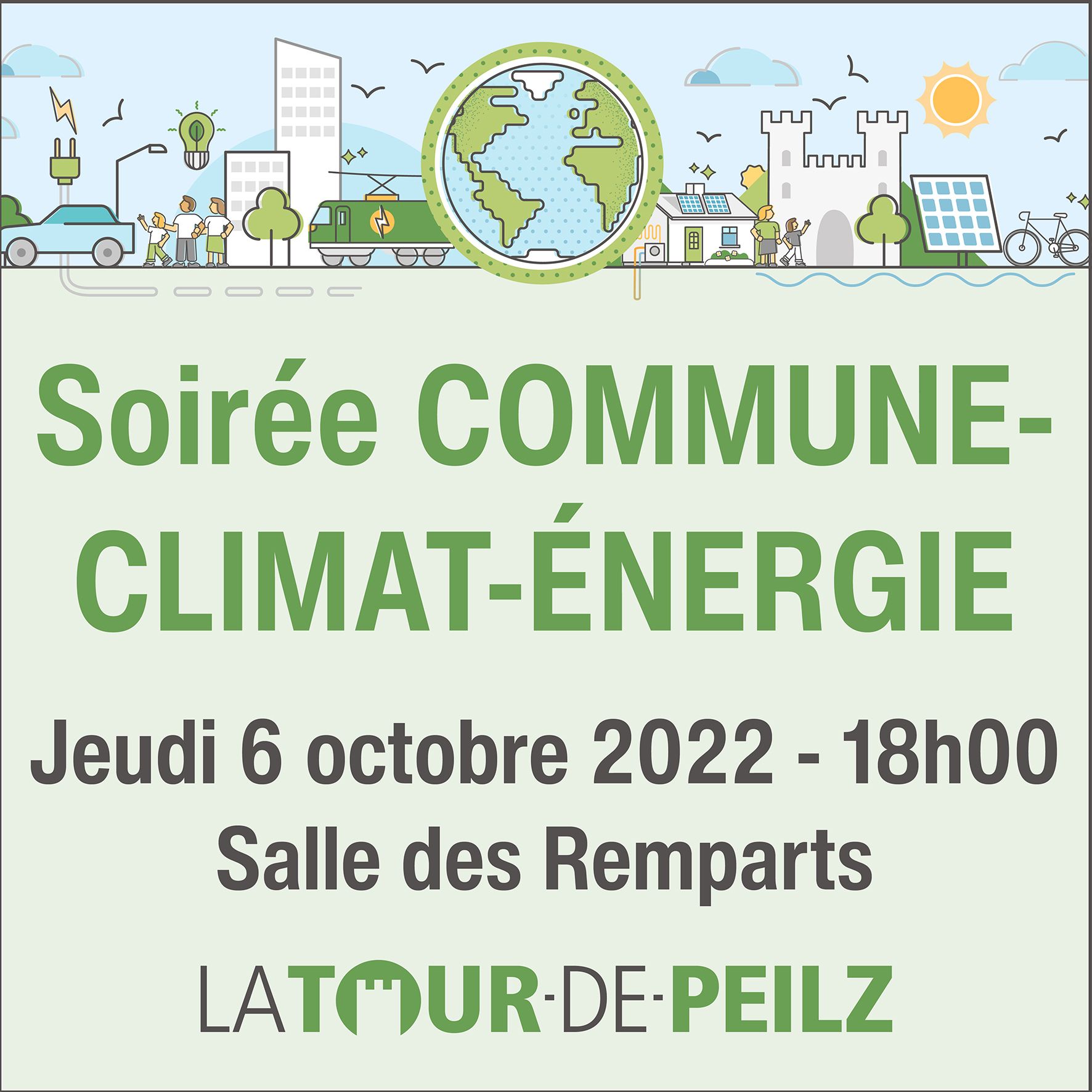 Soirée COMMUNE-CLIMAT-ÉNERGIE