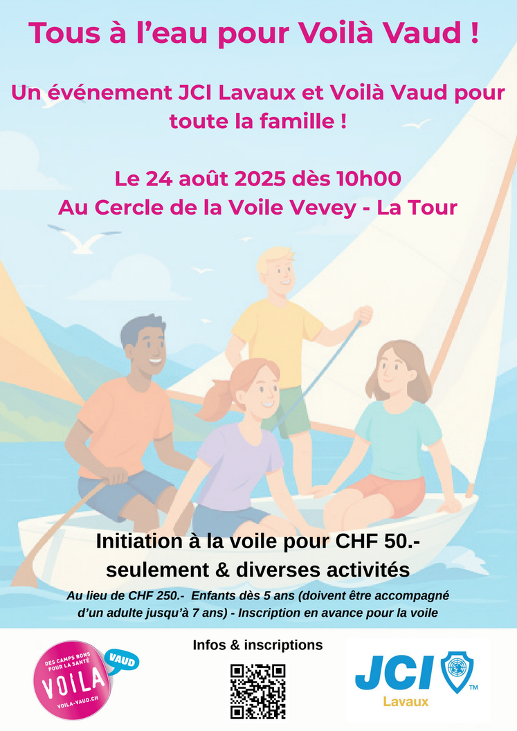 Tous à l’eau pour Voilà Vaud !
