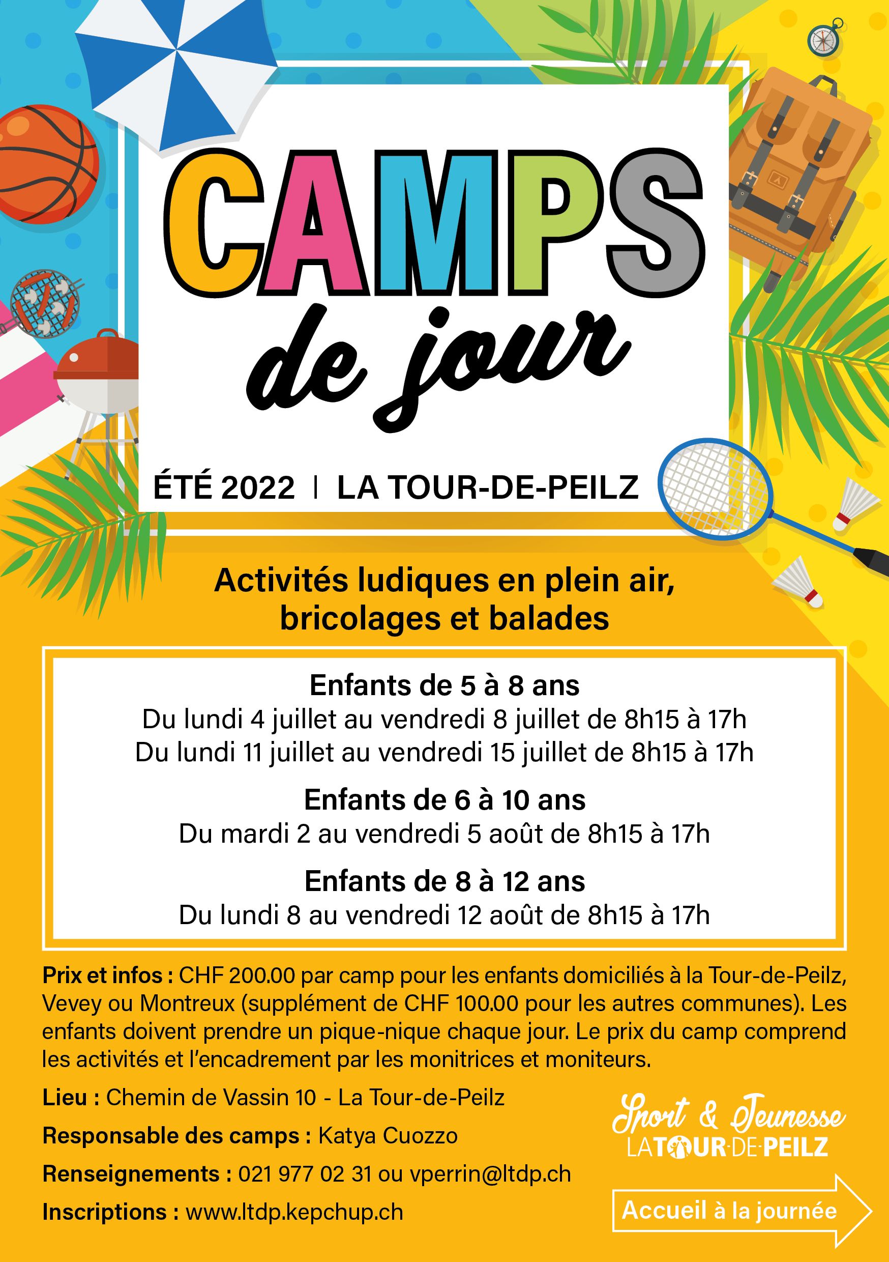 Camps de jour