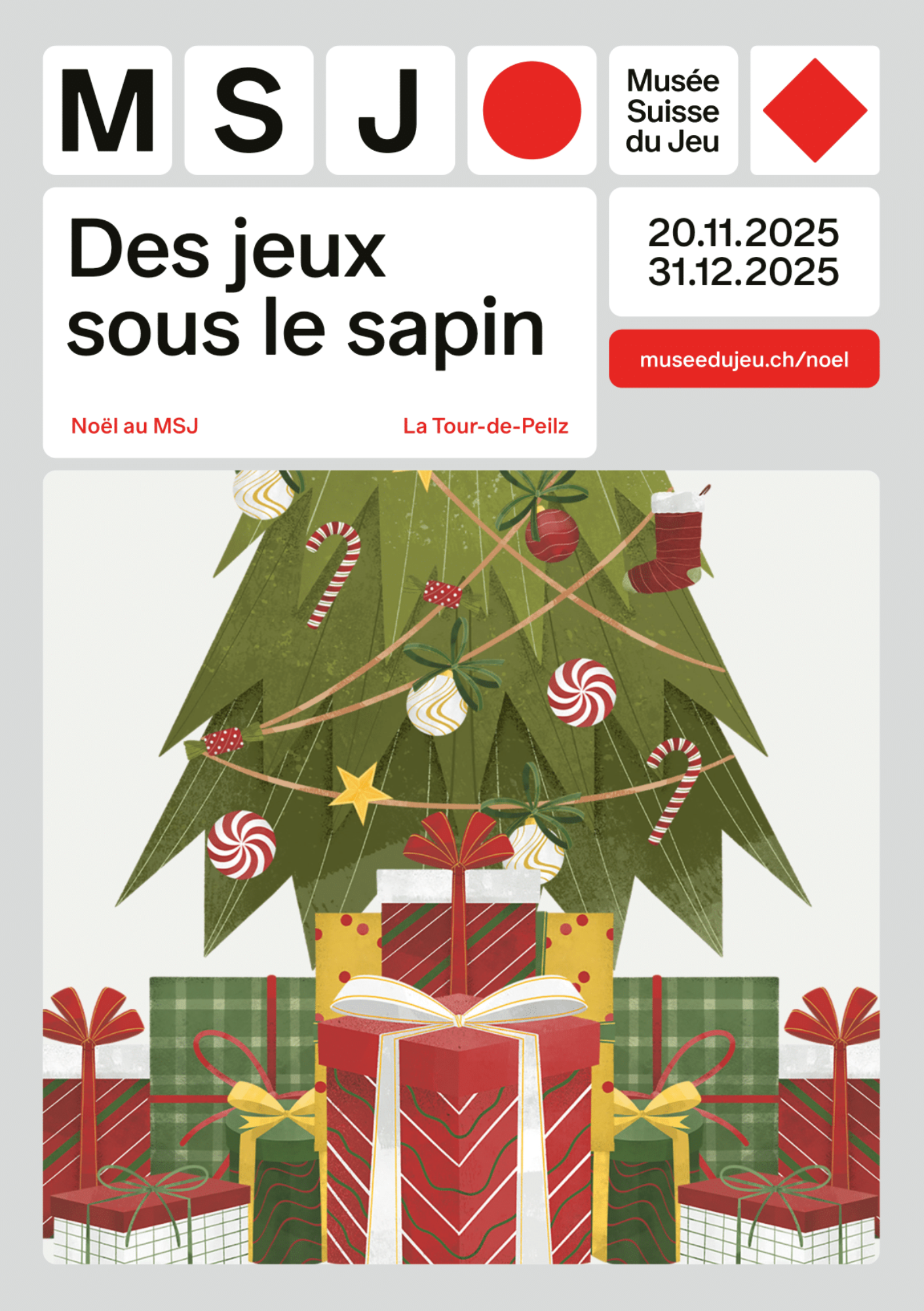 Noël au MSJ : des jeux sous le sapin