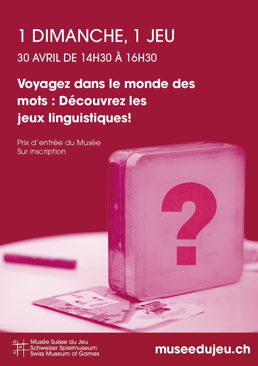1 Dimanche, 1 Jeu - Jeux linguistiques