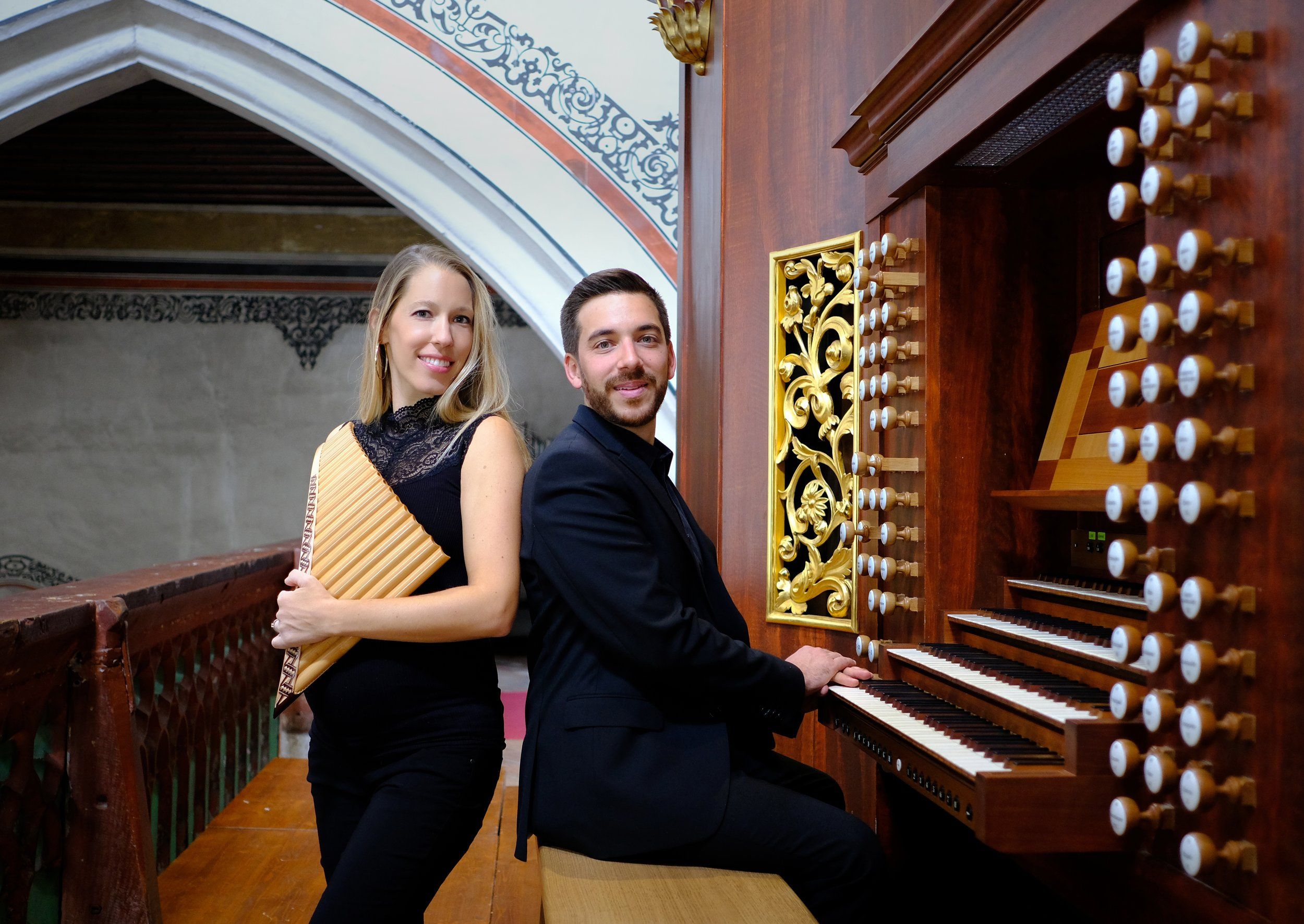 Notes de voyage : avec orgue et flûte-de-pan