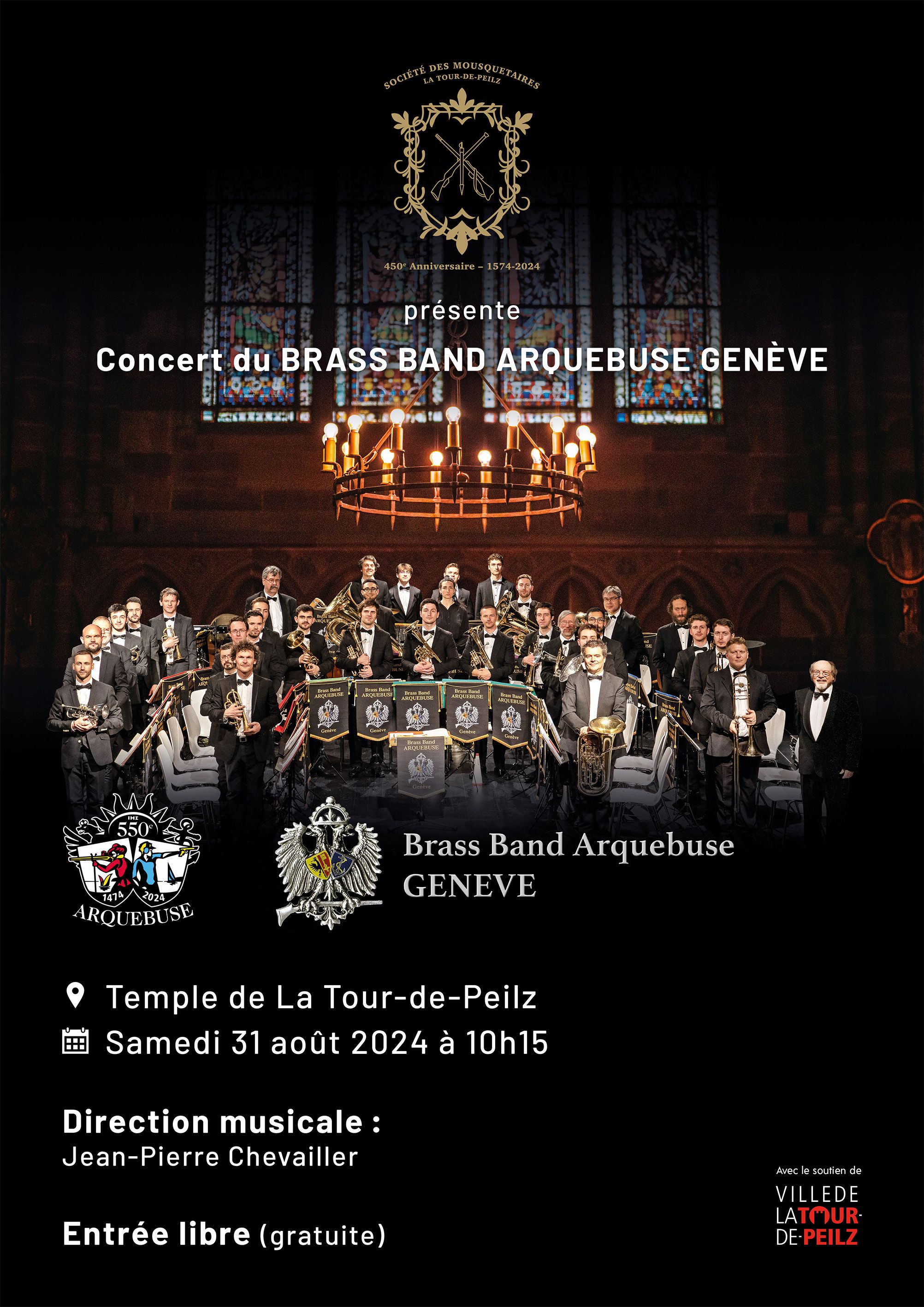 Concert du Brass Band Arquebuse Genève