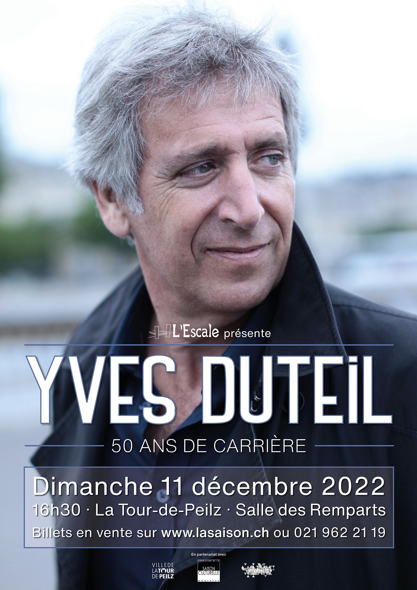Concert du poète Yves Duteil