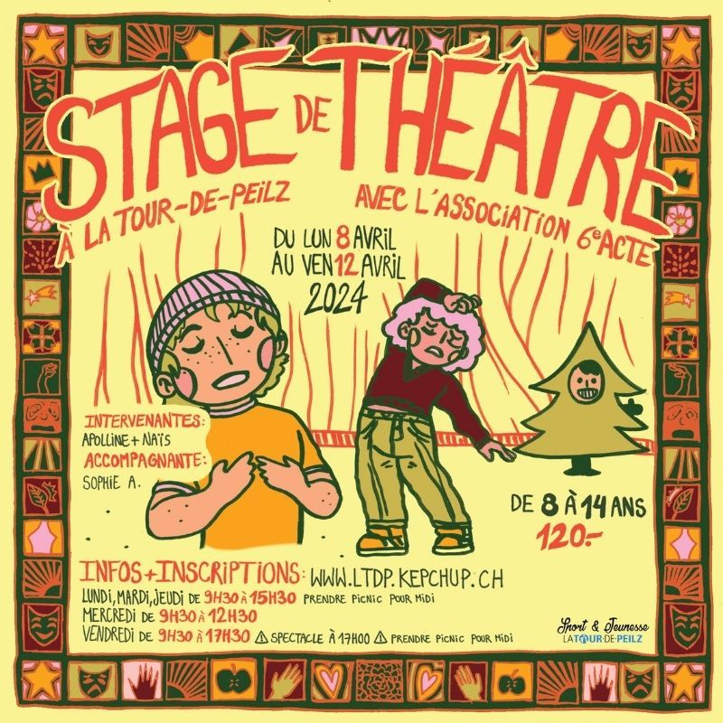 Stage de théâtre (8-14 ans)
