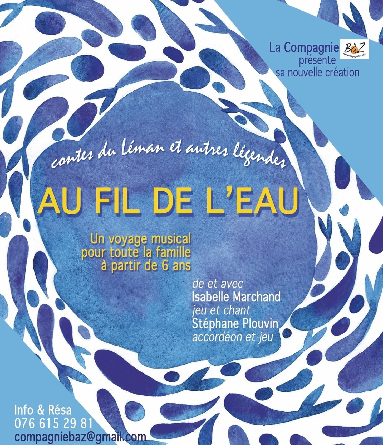 Théâtre par la Compagnie B à Z, « Au fil de l’eau »