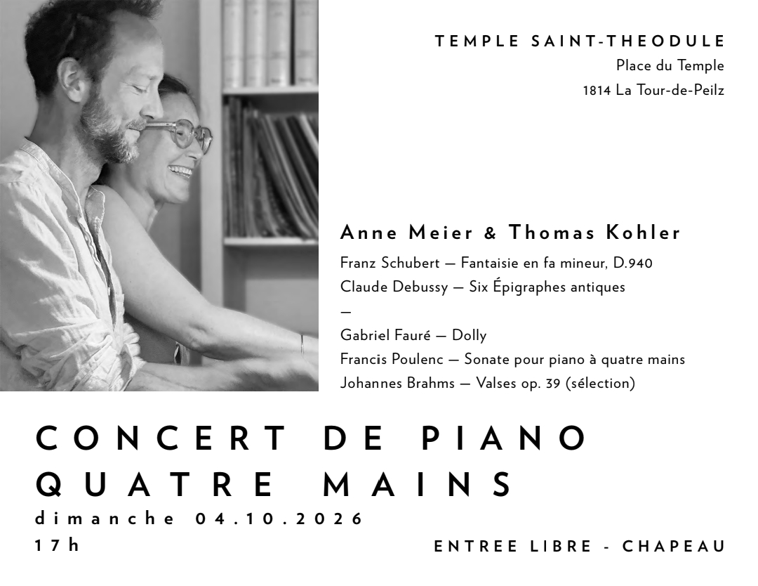 Concert de piano à 4 mains