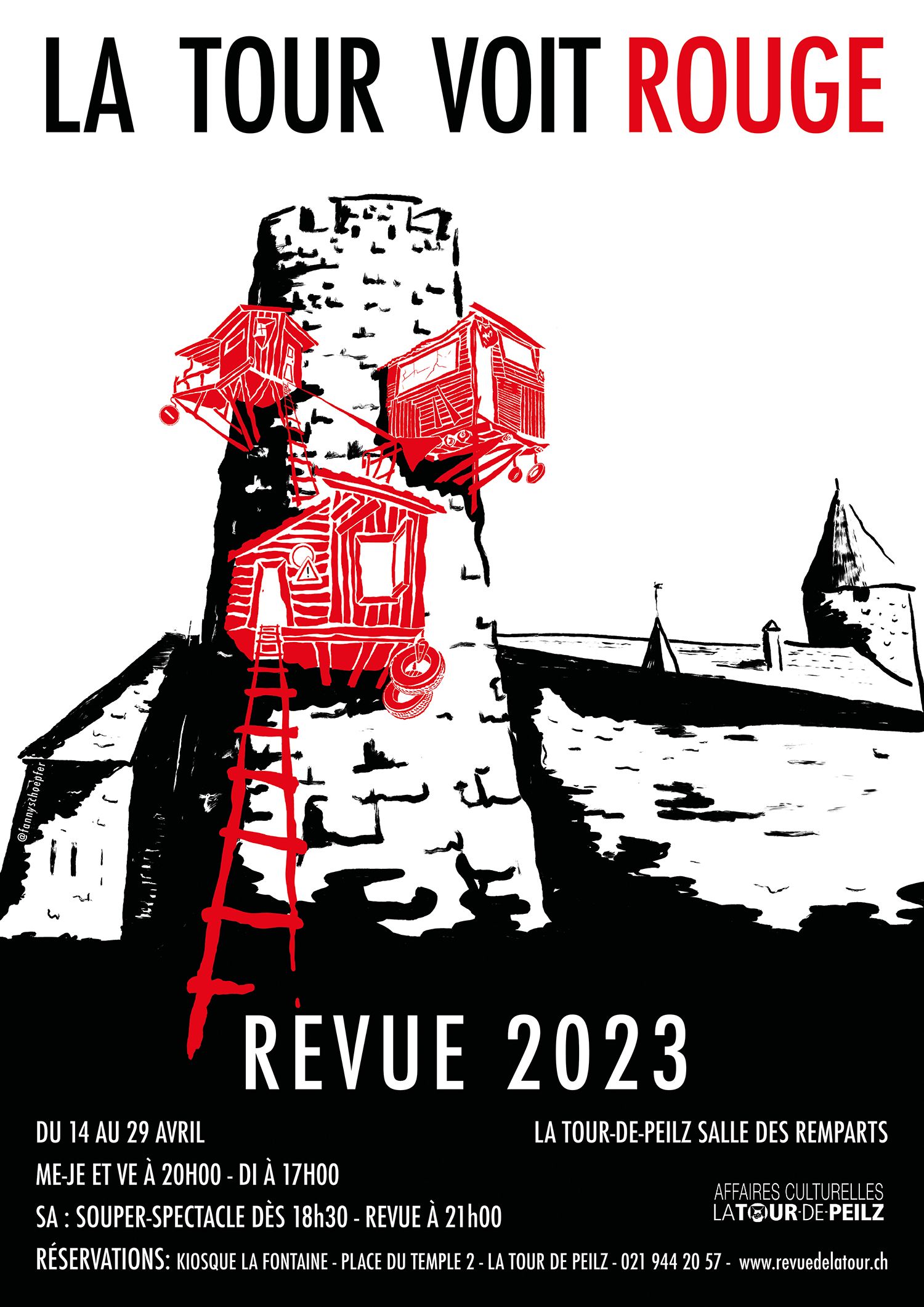 Revue 2023 · La Tour voit rouge