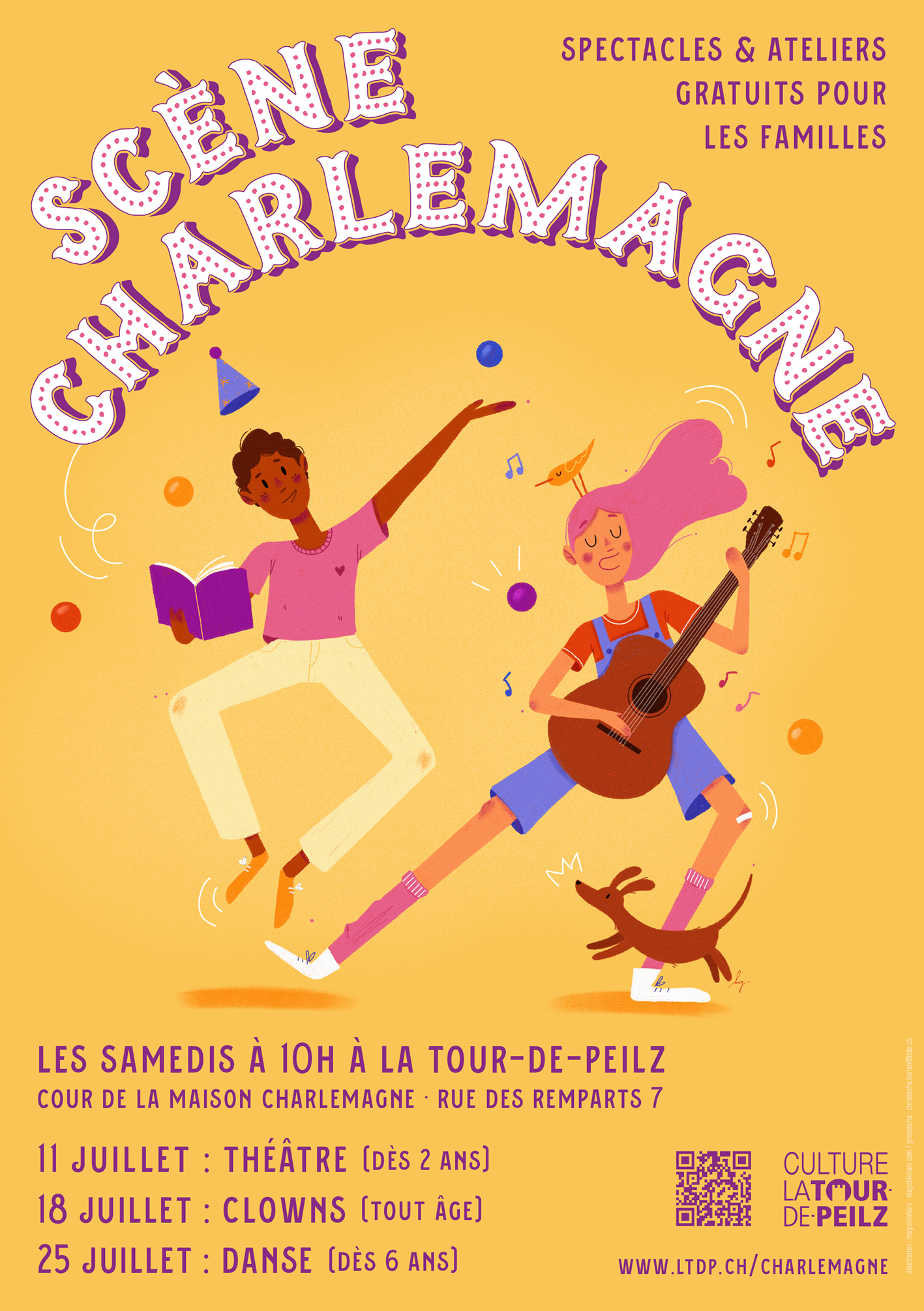 Scène Charlemagne : spectacles pour les familles !