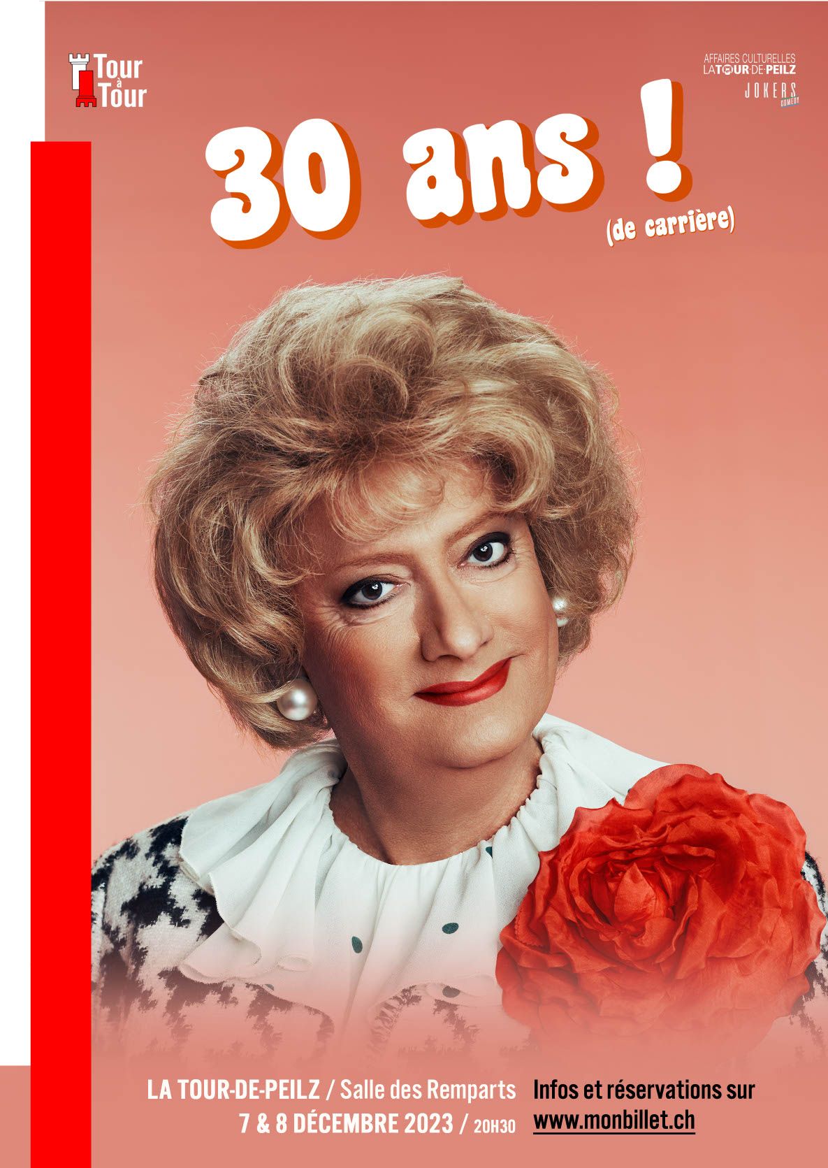 COMPLET - Marie-Thérèse Porchet fête ses 30 ans (de carrière)