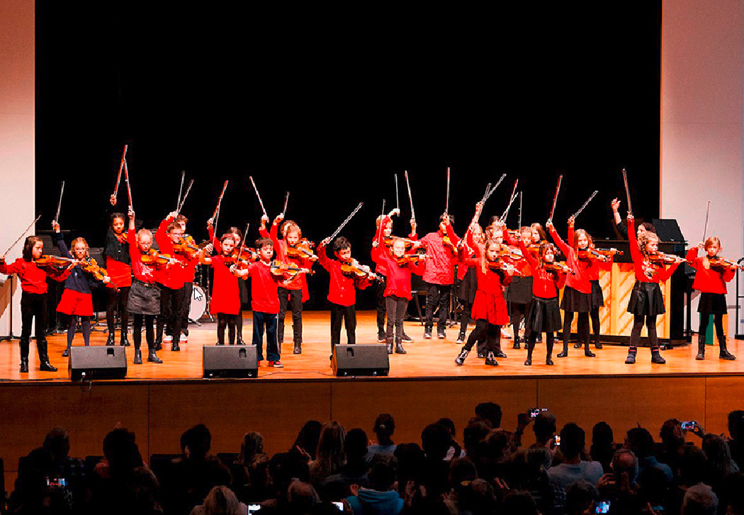 Les P’tites Cordes & l’Orchestre du Conservatoire de Montreux CMVR